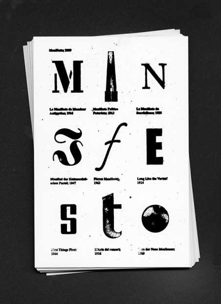 Off You Go With A Manifesto